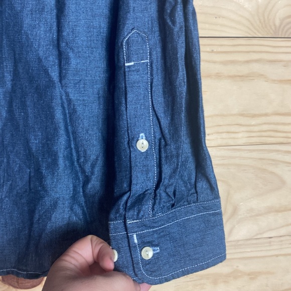 Umber & Ochre San Francisco chambray button down shirt XL - Picture 11 of 11